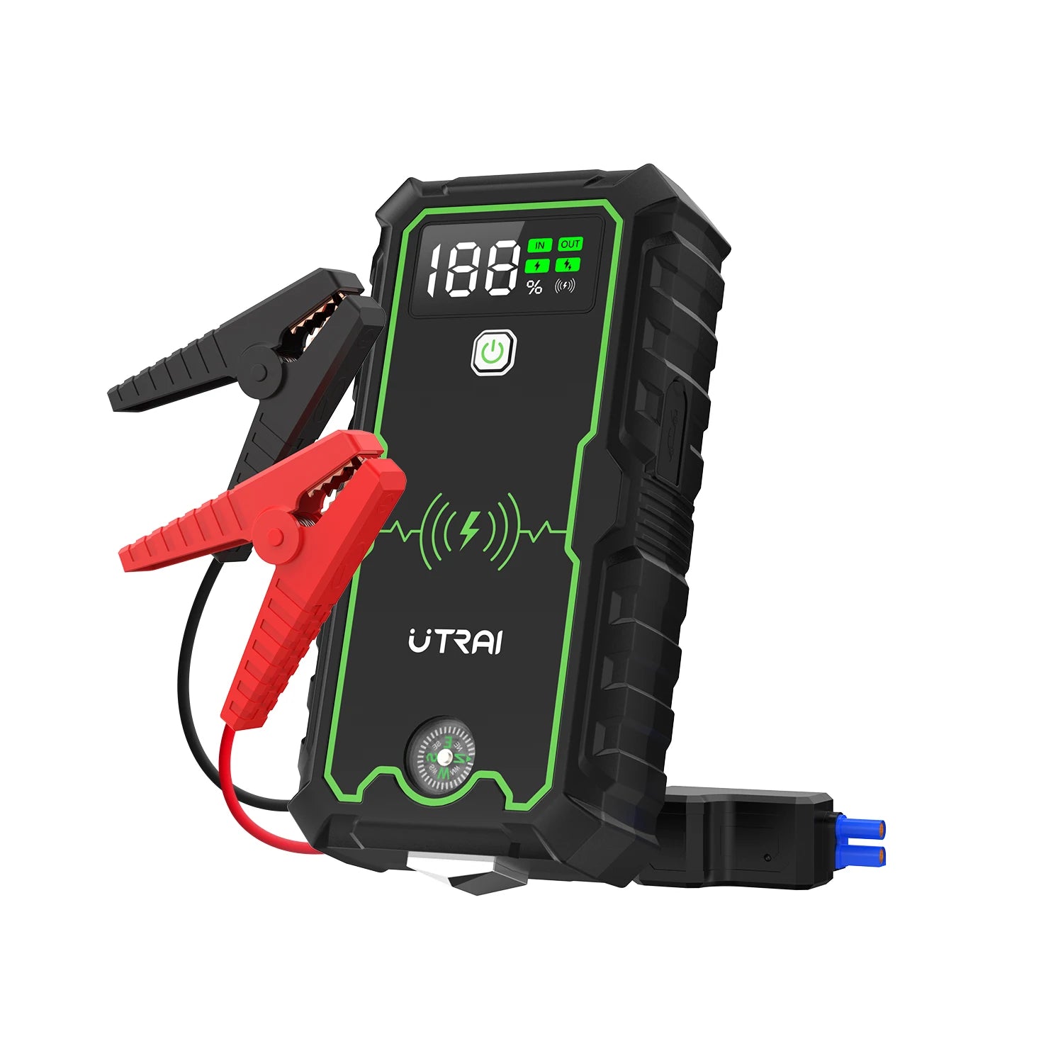 UTRAI 4000A Jump Starter — Portable 12V Car Battery Booster & Power Bank