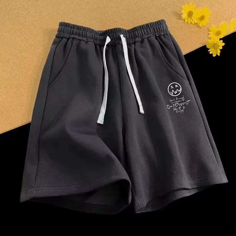 Men's Oversized Wide Leg Sport Shorts — Relaxed Fit Athletic Shorts