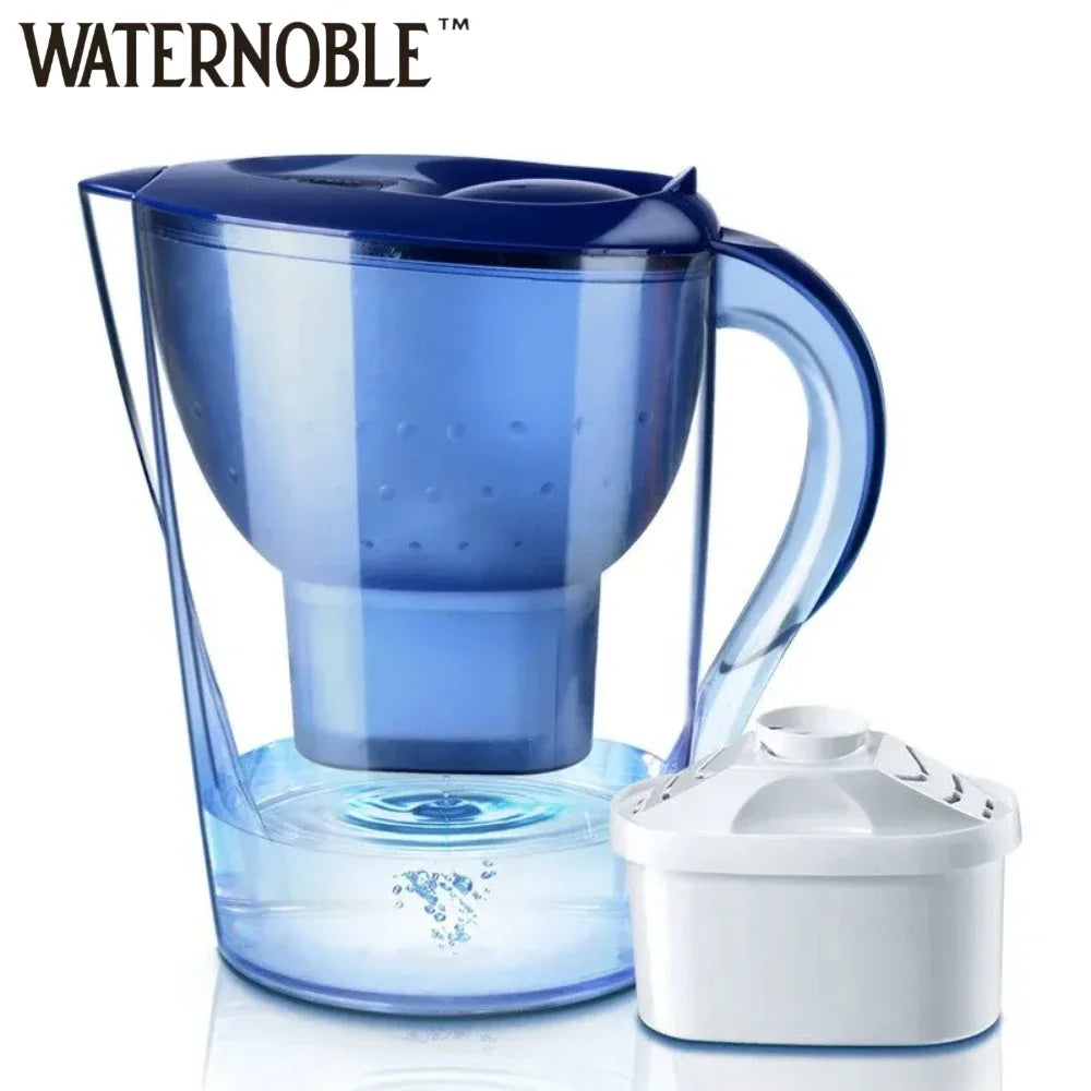 Alkaline Water Filter Pitcher 3.5L — BPA-Free, 7-Stage Activated Carbon Filtration