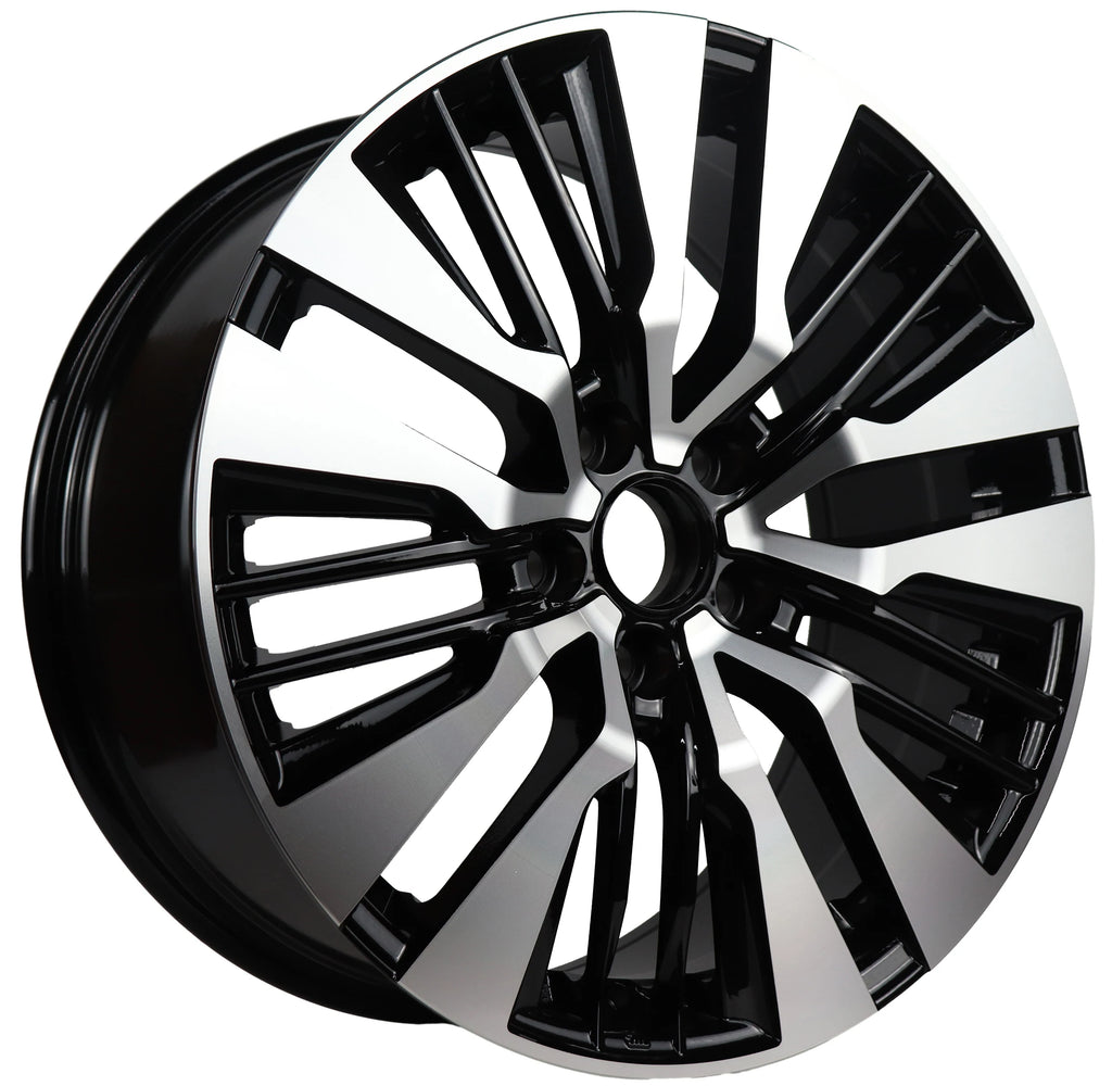 Black Alloy Car Wheels – 15 to 19-Inch Options