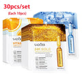 SADOER 24K Gold Vitamin C Hydrating Face Masks — Multi-Pack