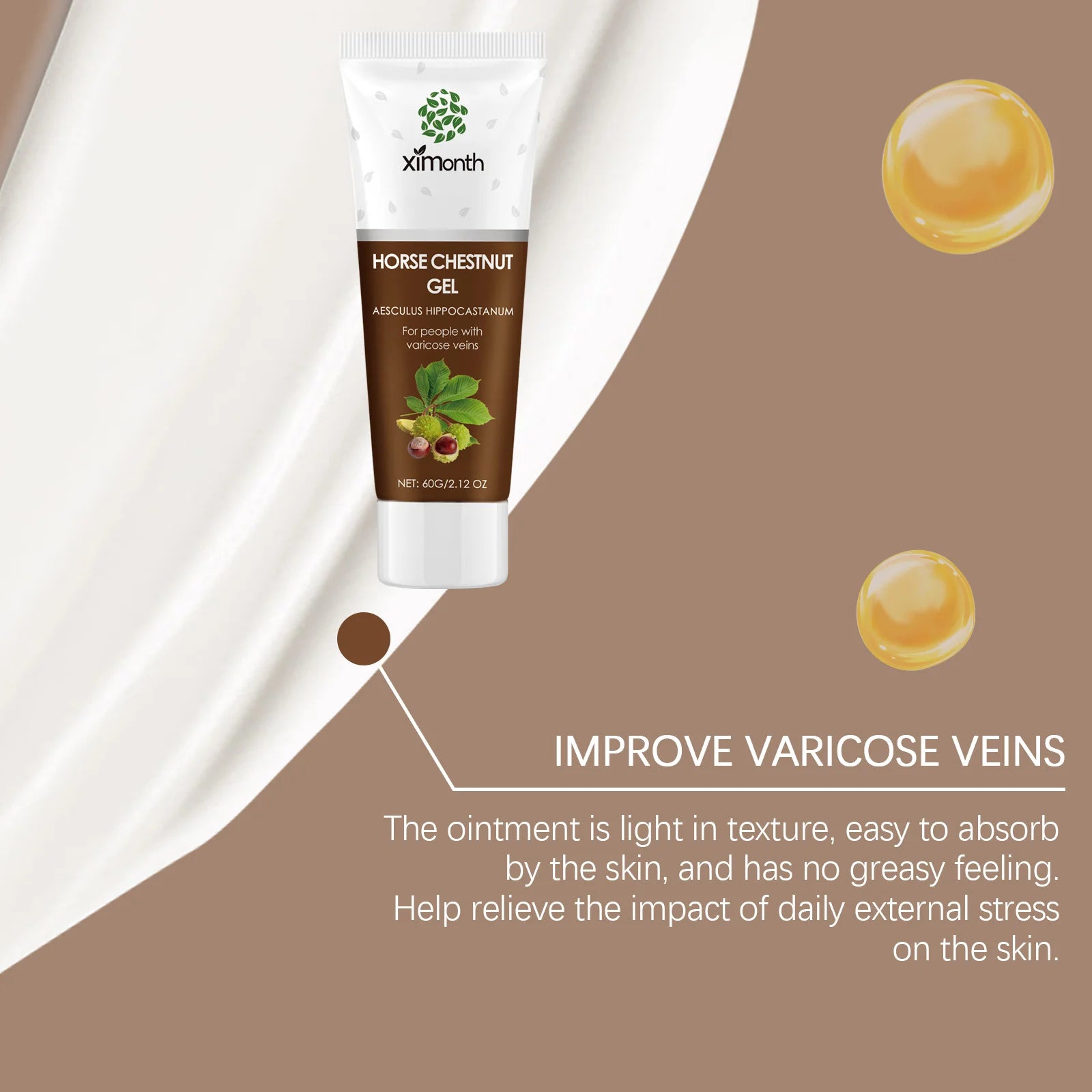 Varicose Veins Relief Cream — Soothing Leg Comfort & Skin Care (60g / 120g / 180g)