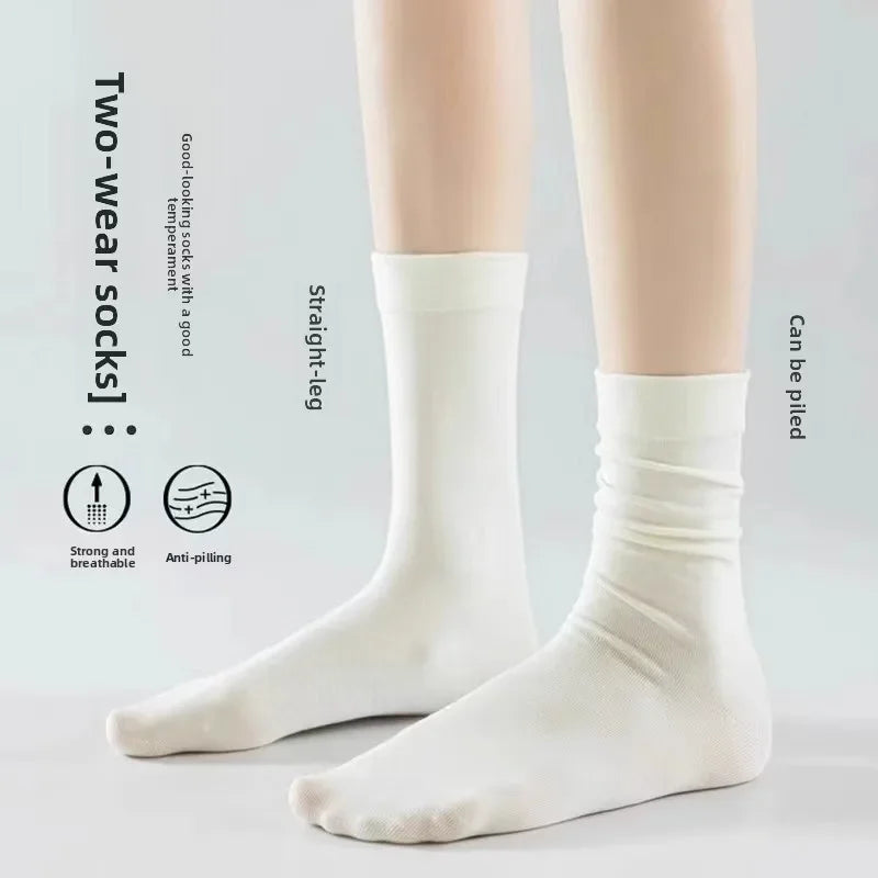 Women's Cotton Slouch Socks – 5-Pair Pack