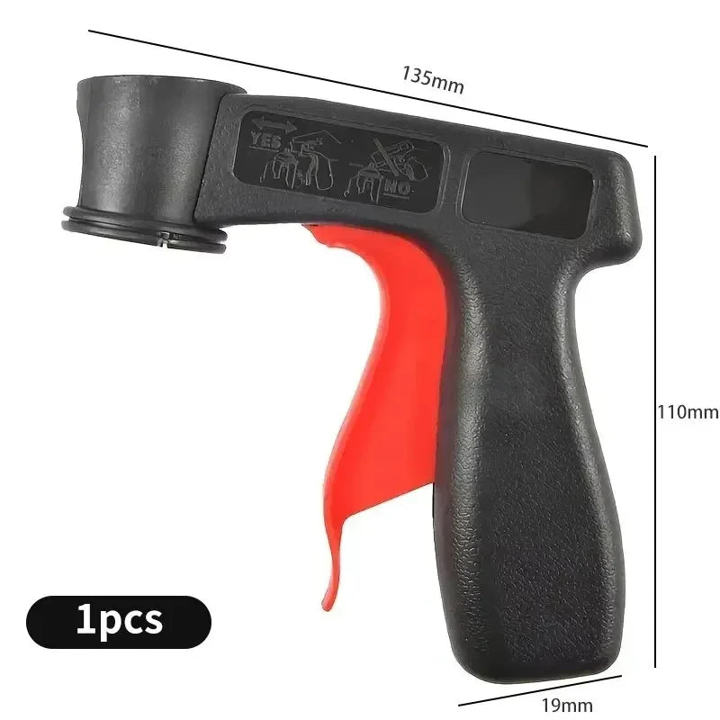Portable Spray Paint Handle Gun – Universal Reusable Hand Spray Trigger for Car Color Film & DIY