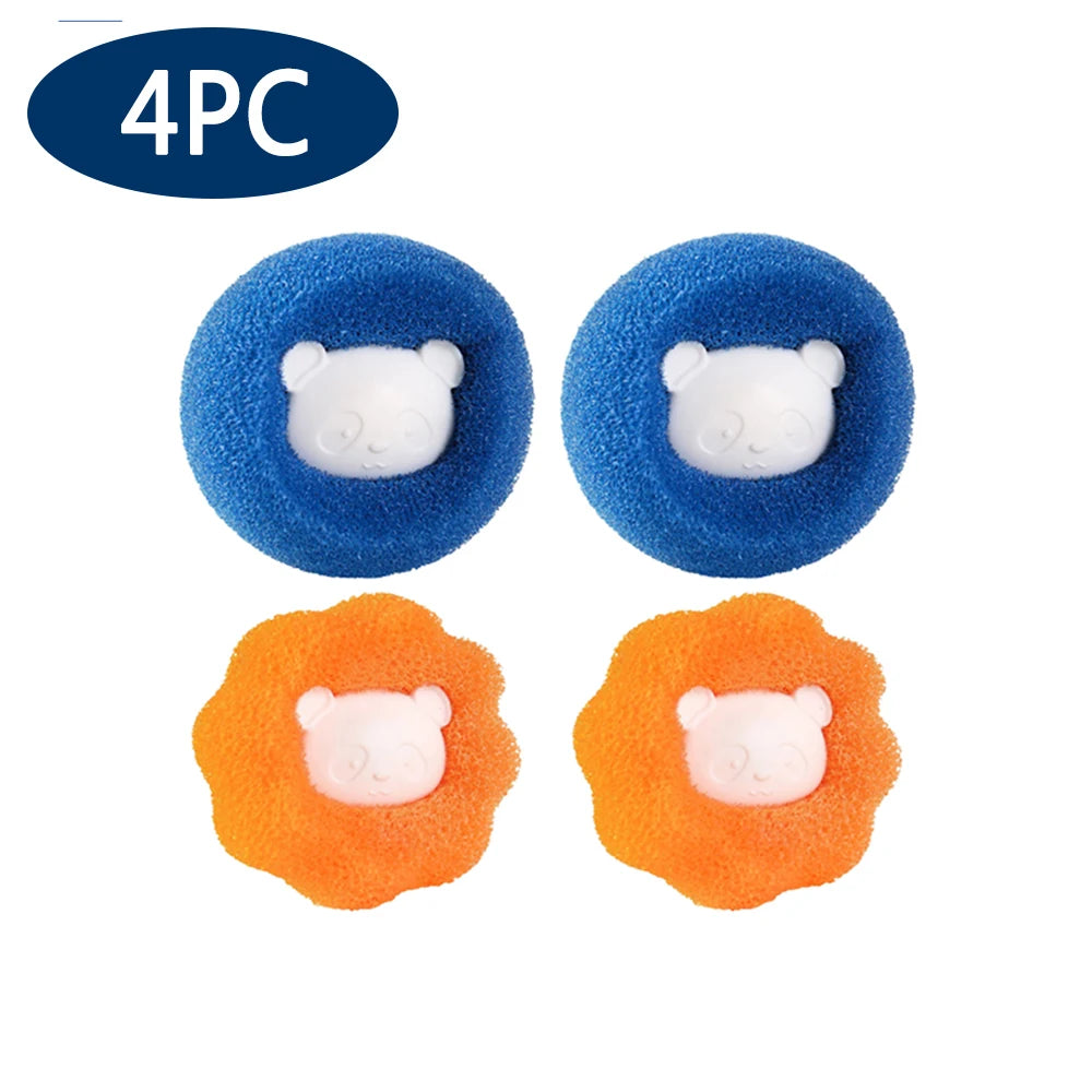 Laundry Balls Pet Hair Remover – Reusable Washing Machine Lint Catcher & Clothes Fluff Cleaner