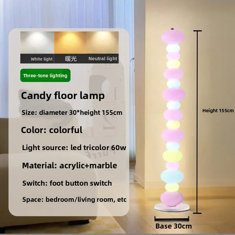 Acrylic Lamp – Tricolor Table & Floor Designs