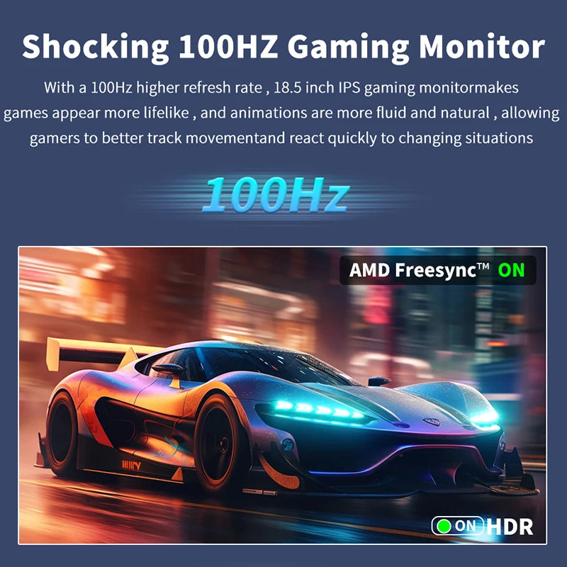 18.5-Inch Portable Monitor – 100Hz Full HD IPS