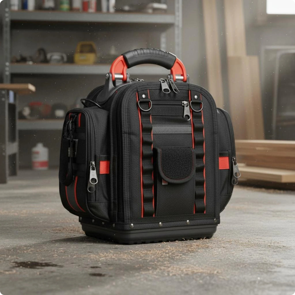 Heavy Duty Tool Backpack – Wear-Resistant Tool Bag for Contractors