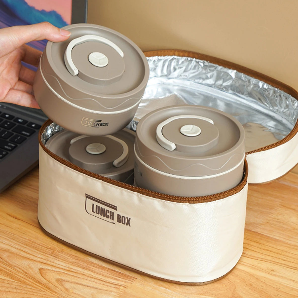 304 Stainless Steel Thermal Food Container