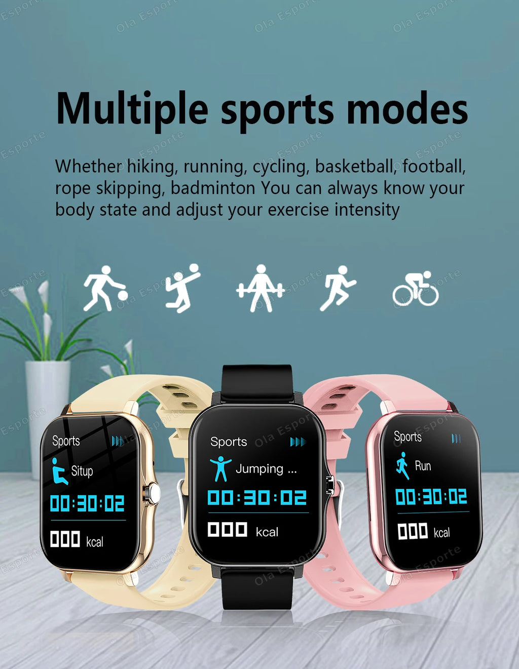Smart Watch 2.01" HD Display | Answer Calls Sport Modes DIY Dial Weather Forecast Smartwatch