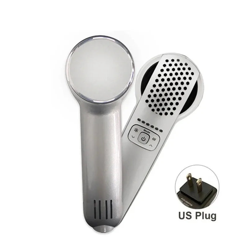 Hot & Cold Facial Hammer Skin Rejuvenation Device – Pore Tightening, Lifting & Anti-Aging Face Massager