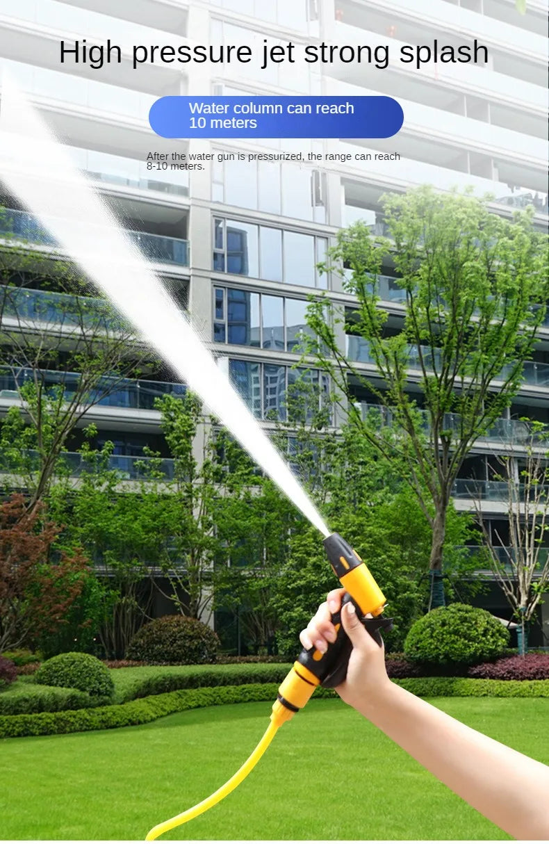 Telescopic High-Pressure Extension Hose Car Washing Tool Set – 10m or 20m for Pressure Cleaners