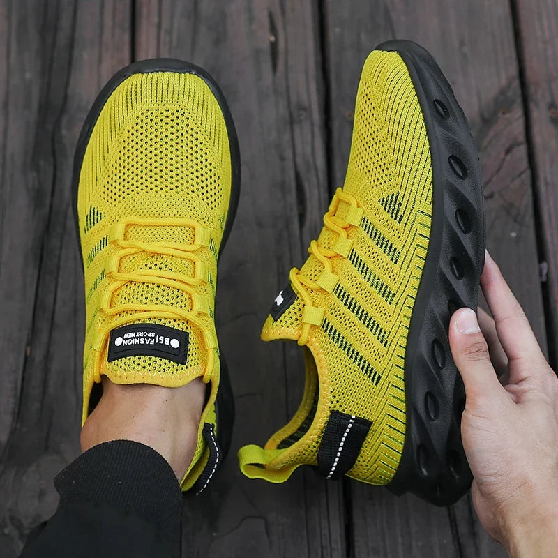 Unisex Thick-Sole Breathable Barefoot Running Shoes
