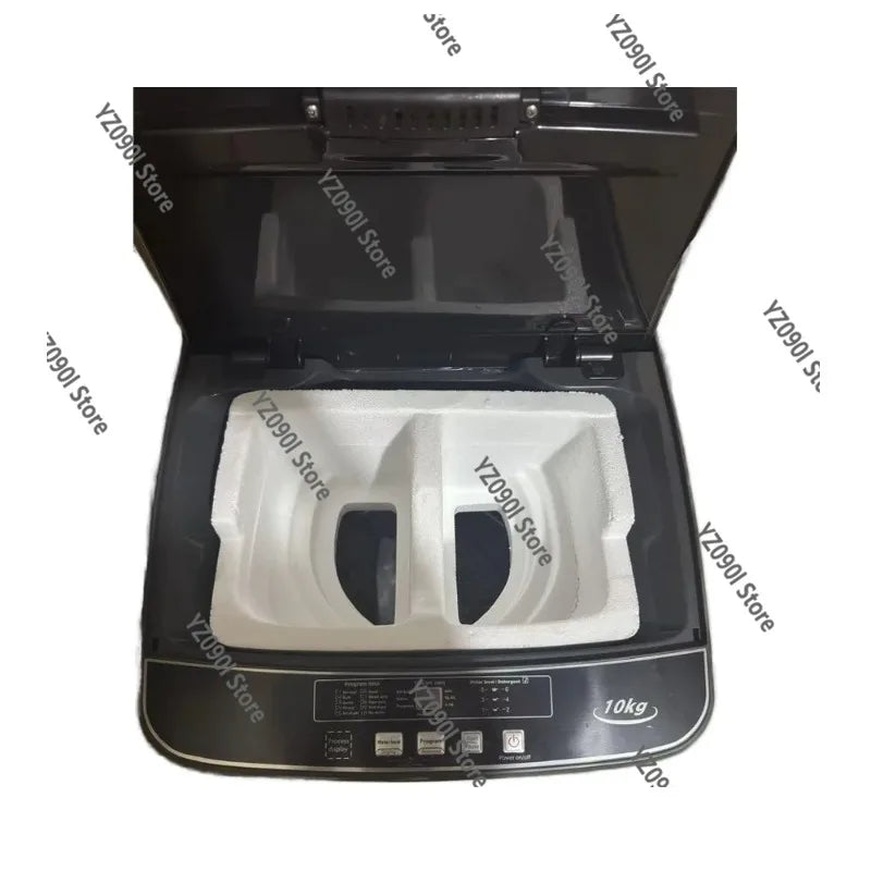 10KG Fully Automatic Top Load Washer-Dryer Combo — All-in-One Portable Laundry Machine for Home & Industrial Use