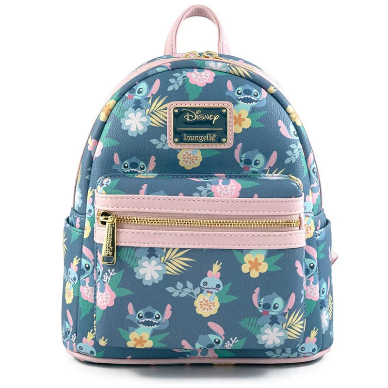 Nightmare Before Christmas Jack Pumpkin Glow Anime Backpack – Cartoon Character Bag for Women & Students