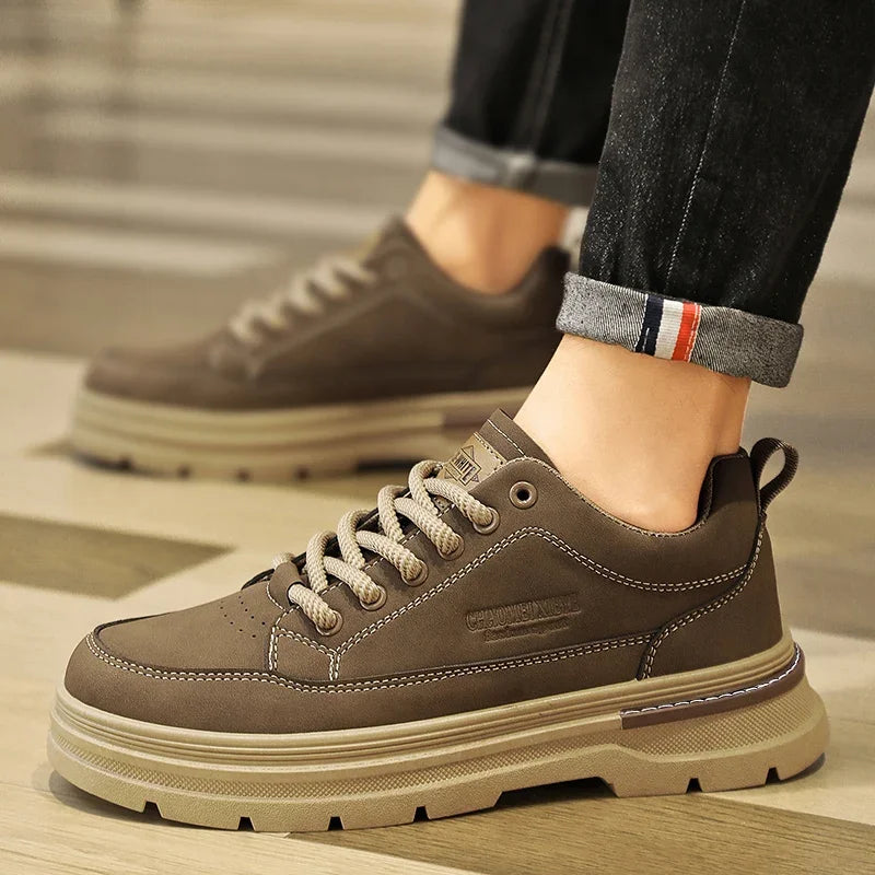Men's Luxury Fashion Loafers 2025 – Breathable Casual Race & Running Sneakers