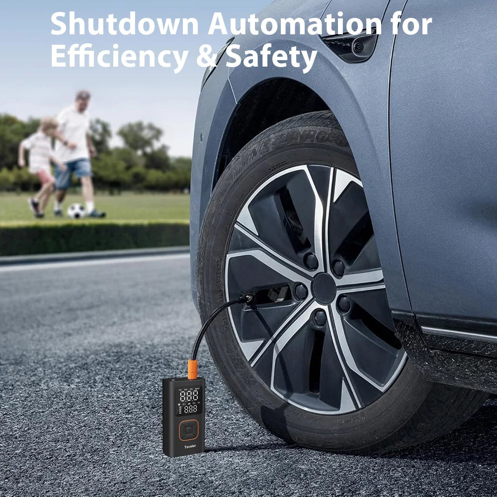Portable Tire Inflator with Digital Gauge, 150 PSI
