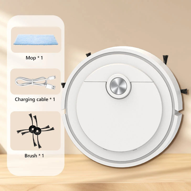3-in-1 Smart Wireless Robot Vacuum Cleaner — Sweeping, Vacuuming & Floor Washing for Home, Carpet & Pet Hair (2025)
