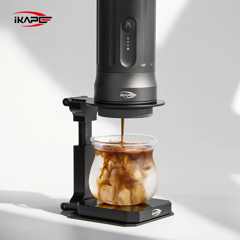 The Smartest Espresso Machine You Can Take Anywhere — IKAPE Kapo K2 | Bluetooth, 20-Bar, 13500mAh Battery, 51/58mm Portafilter