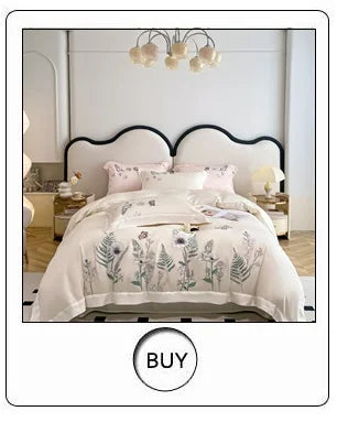 600TC Lyocell Bedding Set – Silky Soft Duvet Cover with Bed Sheet & Pillowcases, 13 Colors & 6 Sizes