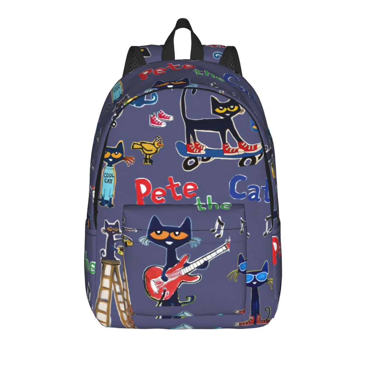 Pete the Cat Backpack – Casual Polyester Rucksack