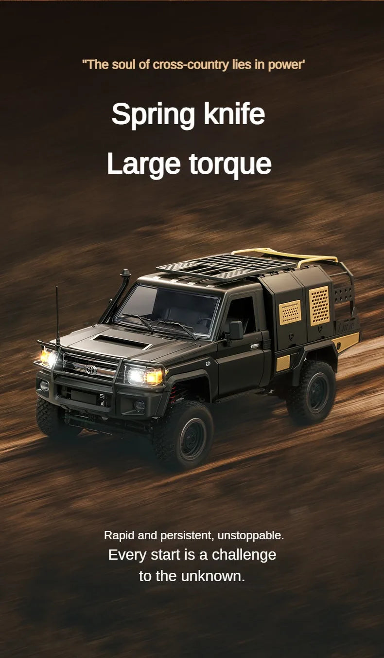 MN82 / MN82S / LC79 1:12 Scale 4WD RC Pickup Truck – Remote Control Off-Road Crawler for Kids