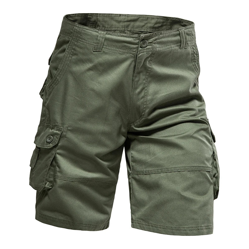 Men's Multi-Pocket Cargo Beach Shorts — Functional Summer Shorts