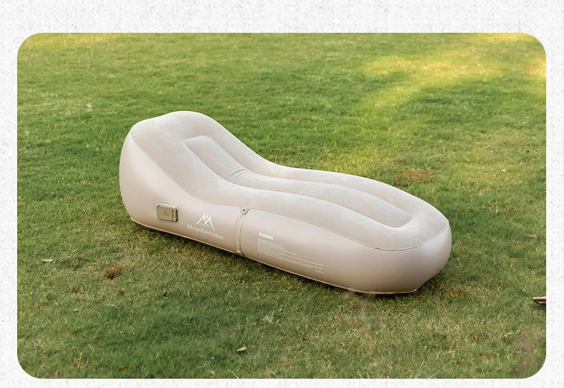 Inflatable Outdoor Air Sofa Bed – Automatic Self-Inflating Camping Sleeping Mat, 180x75x58CM