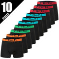 5 /10 Pack Men's Black Gold Printed Boxer Underwear Comfortable And Versatile Plus Size Sexy Young Men's Leisure Sports Beach sh
