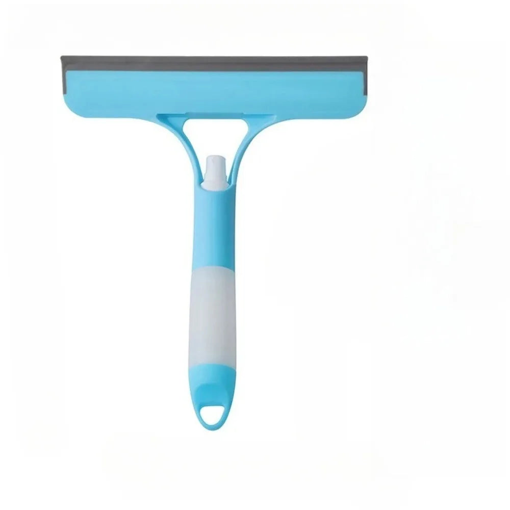 3-in-1 Multifunctional Glass & Window Cleaner with Built-In Spray Bottle