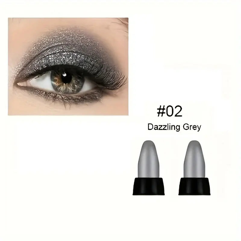 16-Color Pearlescent Glitter Eyeliner Set — Waterproof Long-Lasting