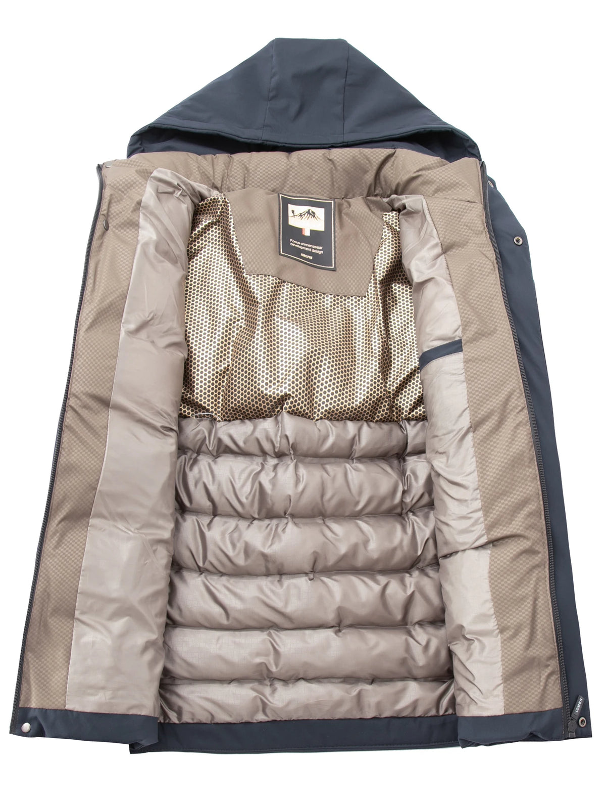 Men's Padded Hooded Jacket – Casual Winter Layer