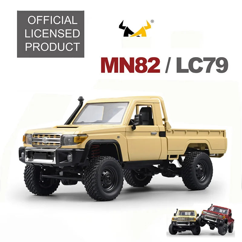 MN82 1:12 Scale 4WD RC Off-Road Crawler – 2.4G RTR Proportional Remote Control Car