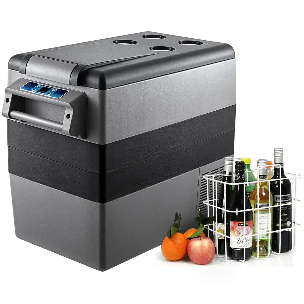 SIHAO Car Refrigerator — 20L 22L 35L 45L 55L Portable Compressor Mini Fridge Freezer DC 110-240V for Camping & Ice Box