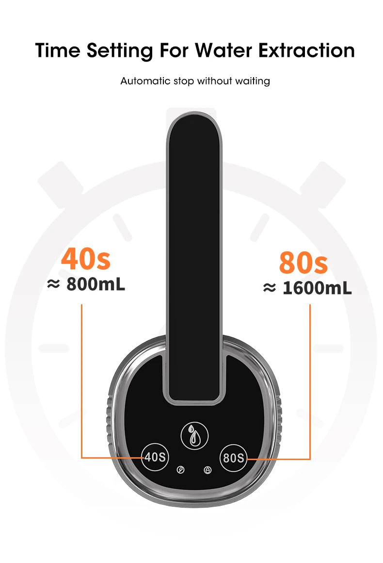 Mini Portable USB Water Dispenser Pump — Foldable Electric Bottle Pump for Home