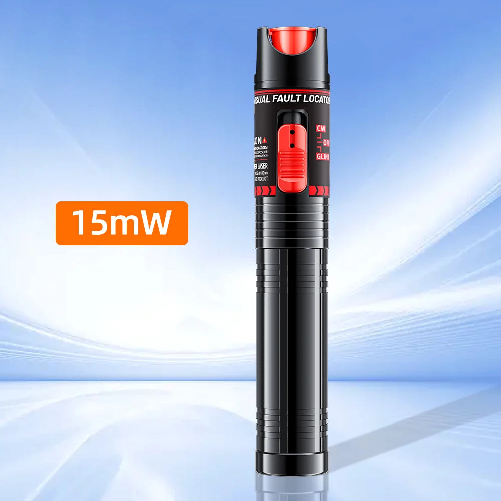 Rechargeable Green VFL Fiber Optic Tester – 15mW to 100mW Visual Fault Locator Pen