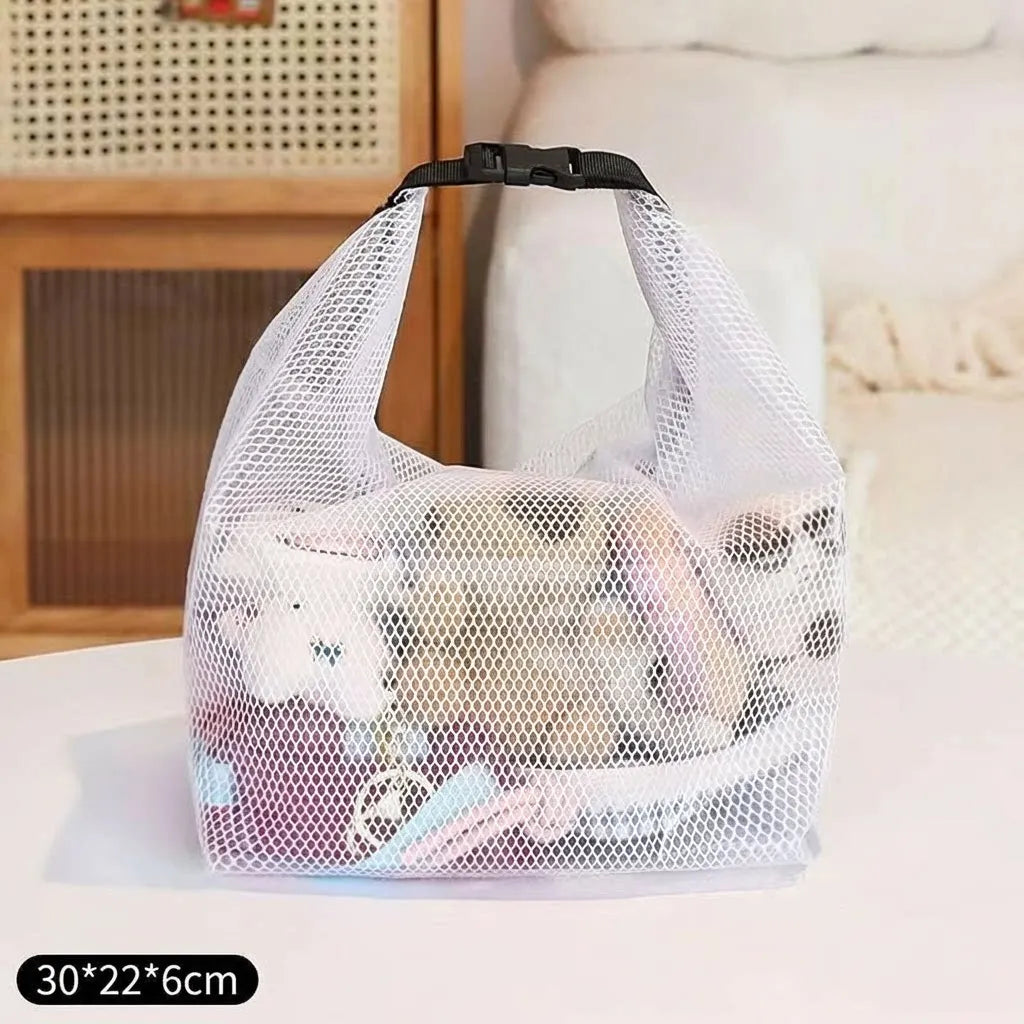 Clear Transparent Cosmetics Bag – Waterproof Travel Toiletry Pouch & Makeup Wash Bag for Women