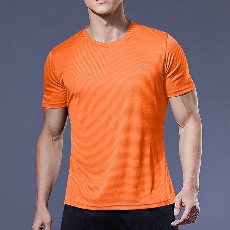 Men's Quick-Dry Compression Sports Running Shirt — Performance Base Layer