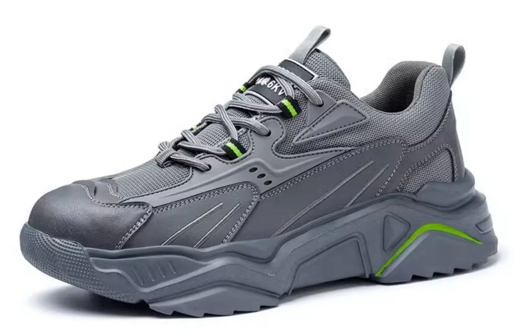 Steel Toe Safety Sneakers – Kevlar Anti-Puncture Insulated Work Shoes