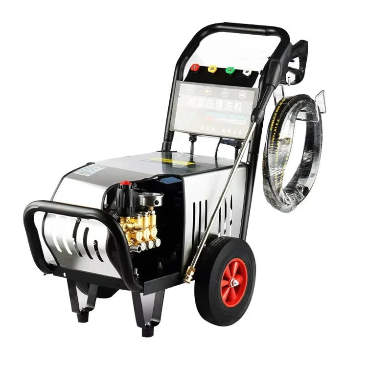 3000W Heavy-Duty Commercial High-Pressure Washer – 220V, Pure Copper Pump, Auto Start/Stop
