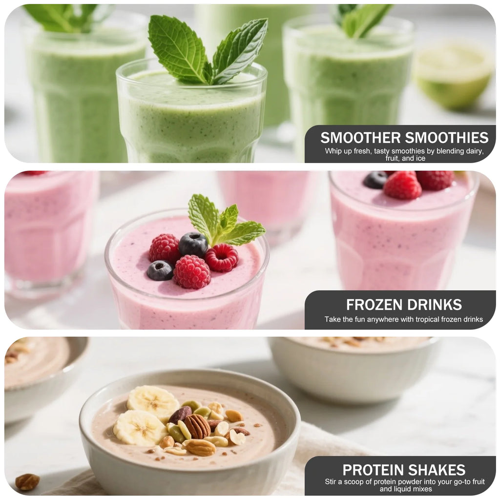 Portable USB Rechargeable Juice Blender – 700ml, 6-Blade Fruit Mixer for Shakes, Smoothies & Fresh Juice
