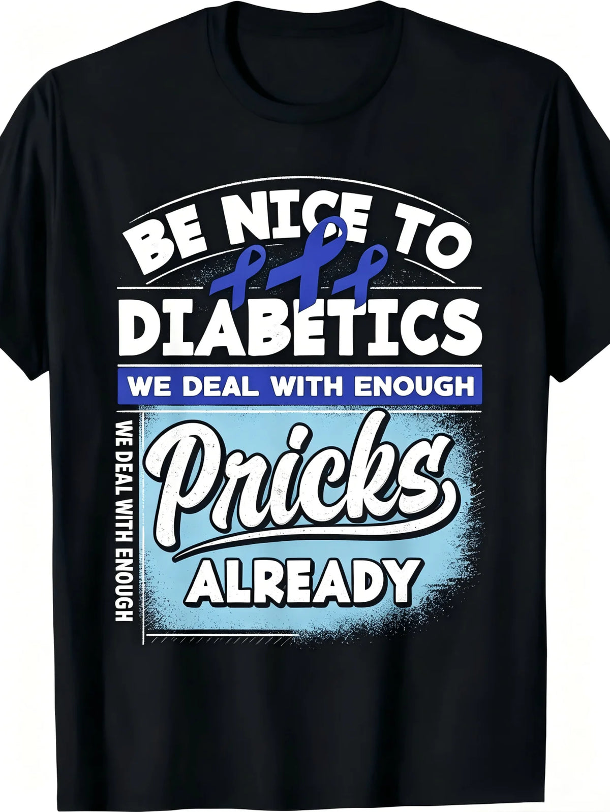 Type 1 Diabetes Awareness T-Shirt – Fun T1D Graphic Tee