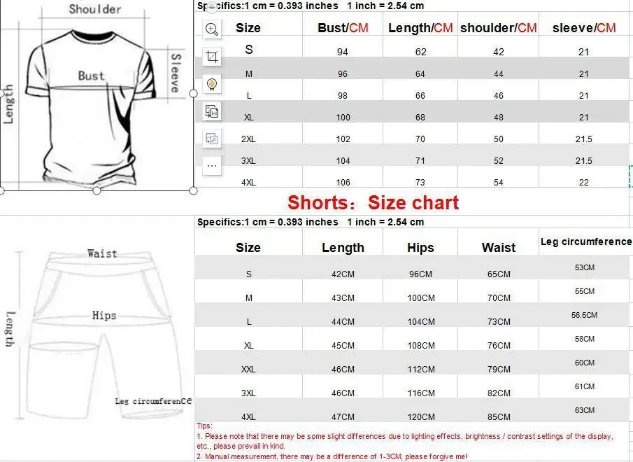 Men's Short Sleeve T-Shirt & Pants Running Fitness Sportswear Set – Summer 2-Piece