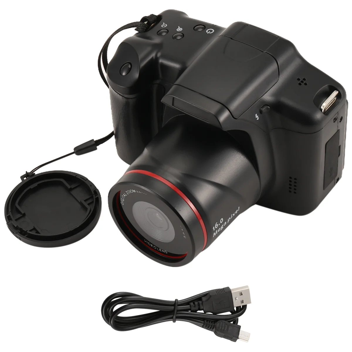 Portable Digital Camera with 16x Digital Zoom