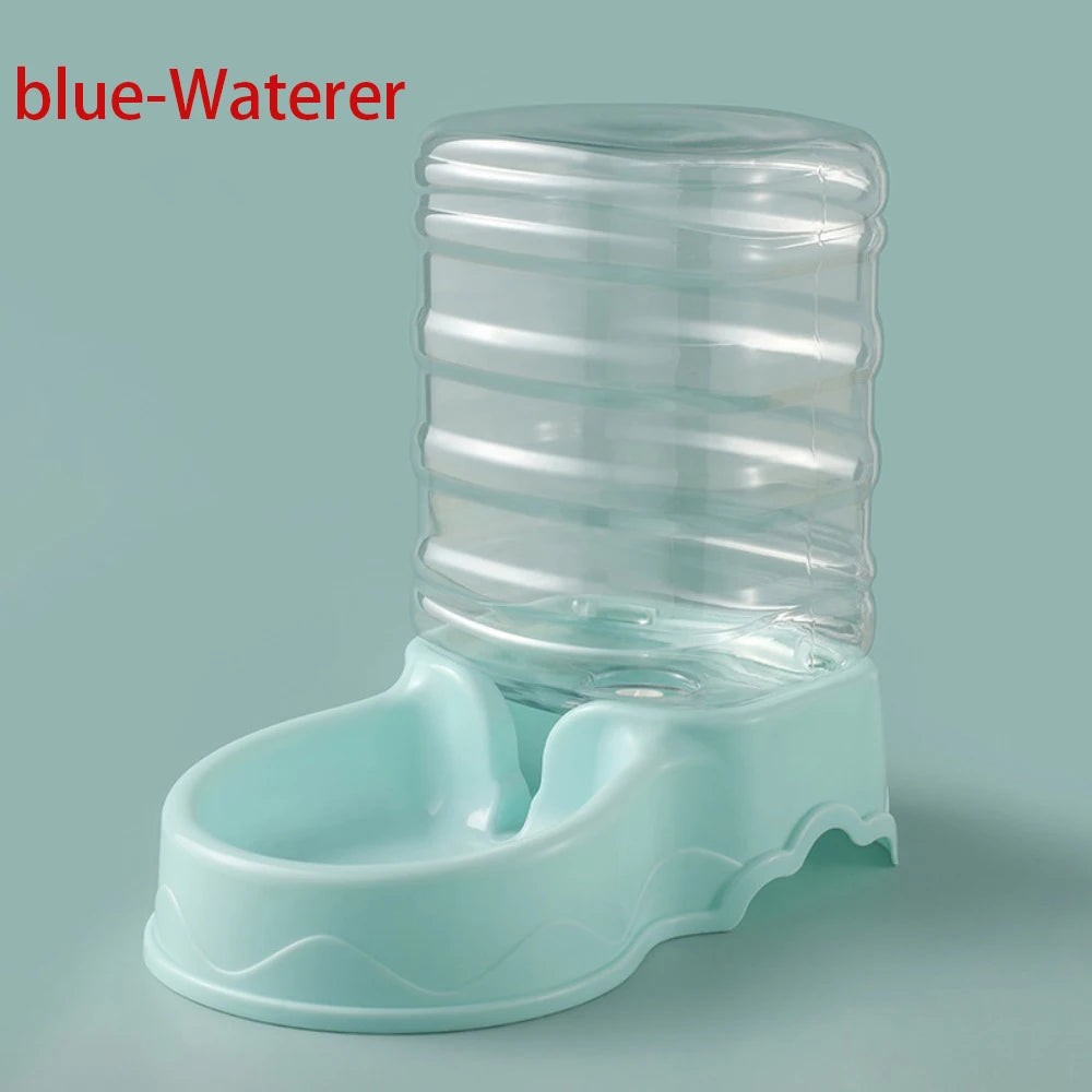 3.8L Automatic Pet Water Fountain & Food Dispenser