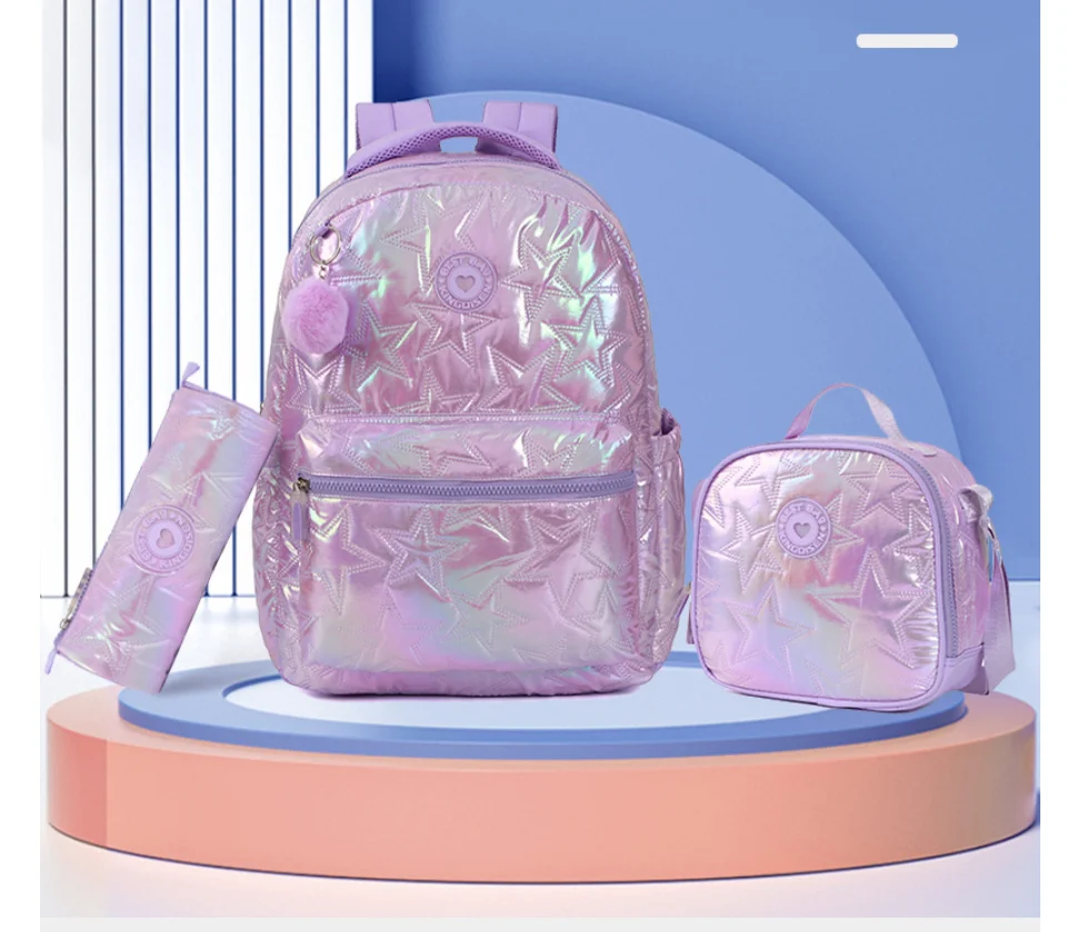 Teen School Backpack – Girls Oxford Book Bag
