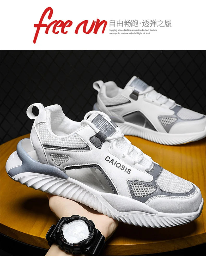 Breathable Mesh Lace-Up Sandals