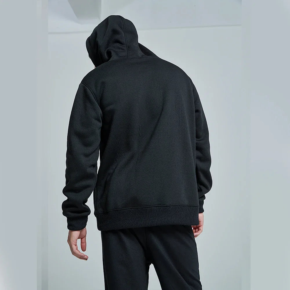 Men's Fleece Oversized Pullover Hoodie — Warm Casual Multi-Color Sweatshirt