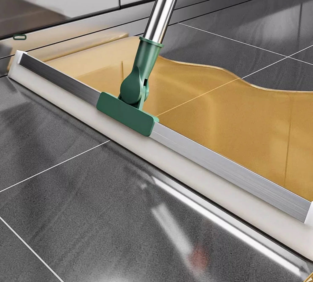 Silicone Broom Wiper Squeegee – Multifunctional Floor, Glass & Mirror Cleaning Scraper
