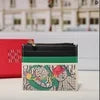 CH Letter Accent PU Leather Card Case Wallet – Elegant Compact Designer Wallet for Women